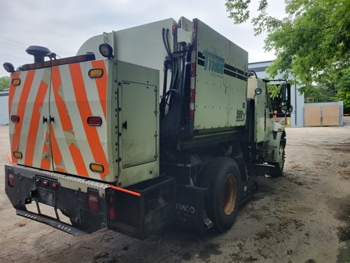 2008 TYMCO 500X Street Sweeper