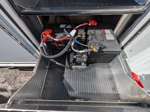 Battery Tray drawer on the Demers MXP170E