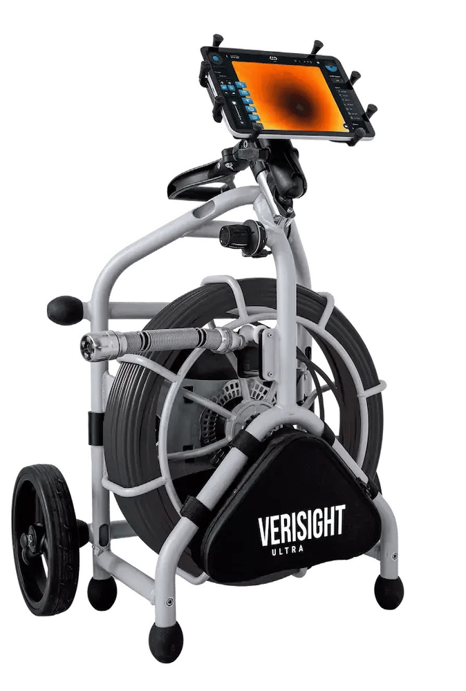 Envirosight VeriSight Ultra sewer inspection camera providing crystal-clear imaging for pipeline inspections, condition assessment, and wastewater infrastructure maintenance.