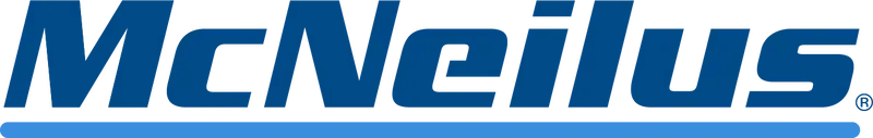 McNeilus logo representing refuse collection, recycling, and waste management equipment solutions.