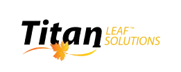 Titan logo representing leaf collection, debris removal, and seasonal municipal maintenance equipment.