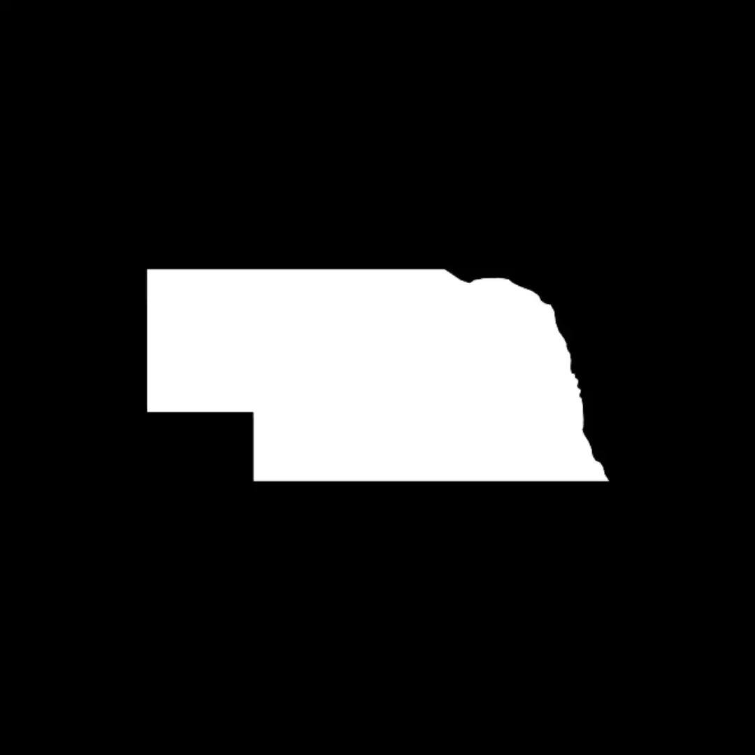 Nebraska state outline linking to the MacQueen territory map and local sales representative locator.