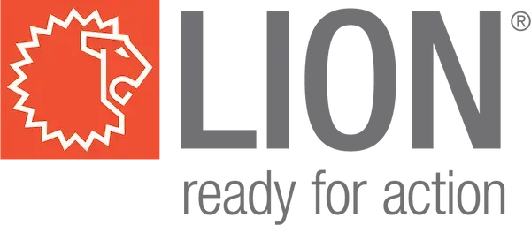 Lion firefighting turnout gear logo