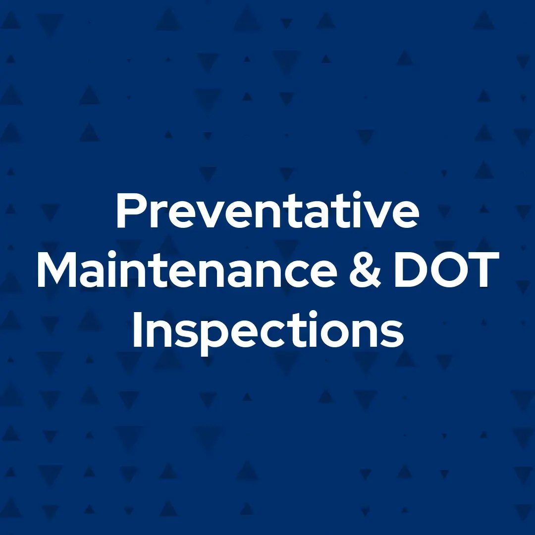 Preventative maintenance and DOT inspections for ambulances, fire apparatus, and emergency vehicles to maximize fleet reliability, safety, and compliance.