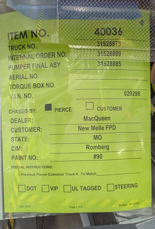 New Melle FPD