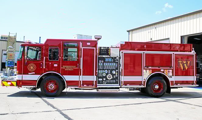 Macqueen Equipment Pierce Fire Truck Pumper