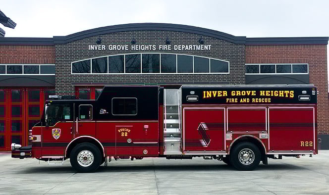  Macqueen Equipment Pierce Fire Truck Rescue
