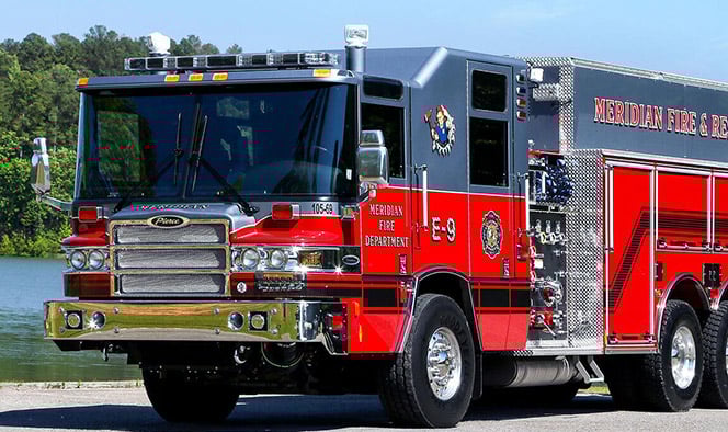 Macqueen Equipment Pierce Fire Truck Tanker