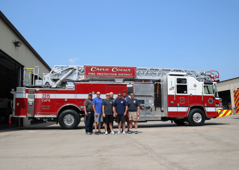 Creve Coeur Fire District - Aerial – Aerial | Pierce | Creve Coeur, Indiana