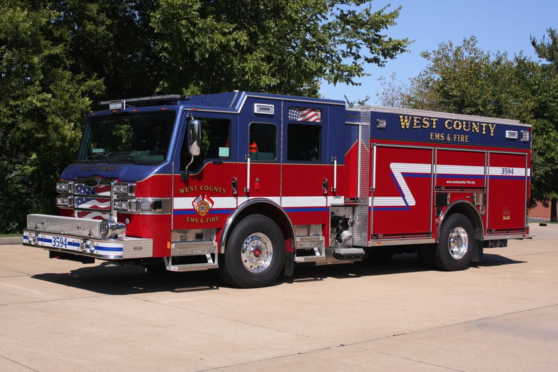 West County Fire & EMS Protection District - Pumper – Pumper | Pierce | Manchester, Missouri