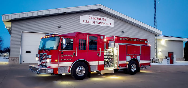 Zumbrota Fire Department - Pumper – Pumper | Pierce | Zumbrota, Minnesota