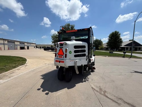 2015 Elgin Pelican NP rear right angle view