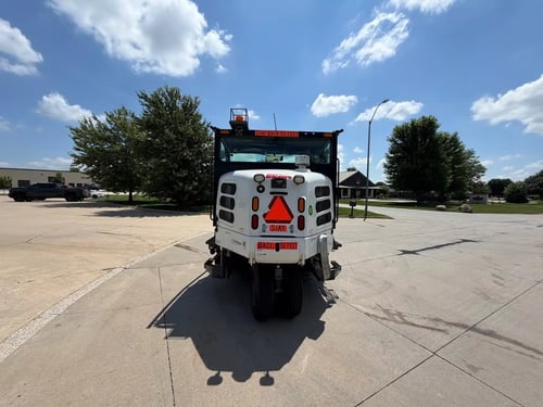 2015 Elgin Pelican NP straight rear view.