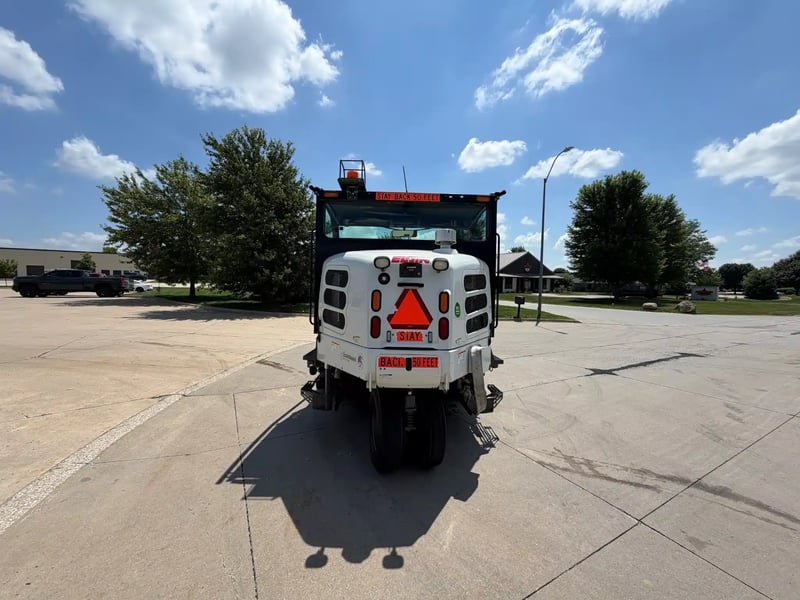 2015 Elgin Pelican NP straight rear view.