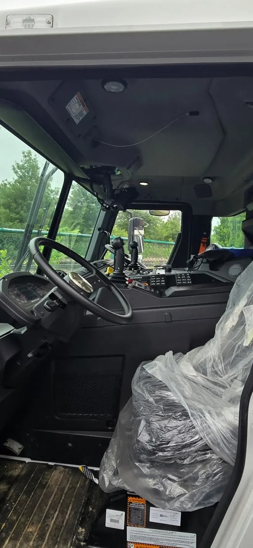 2026 McNeilus ZR driver cab interior