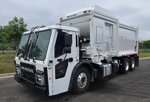 2026 McNeilus ZR front driver side angle