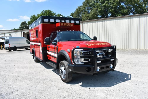 Frankfort-2026-Ford-F550-Horton-Type-I-Remount-Front-left-1