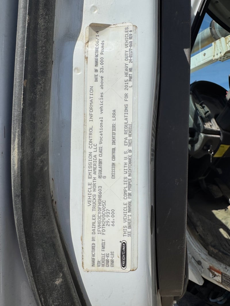 Freightliner Vin Tag jpg