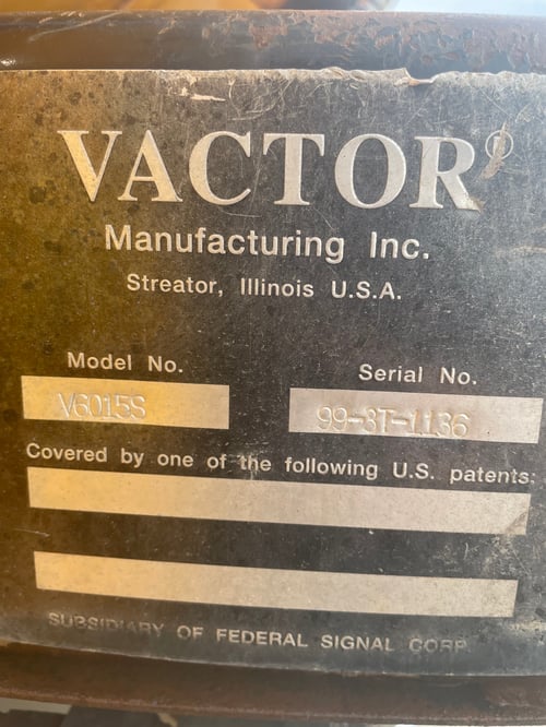 1999 Vactor Ramjet