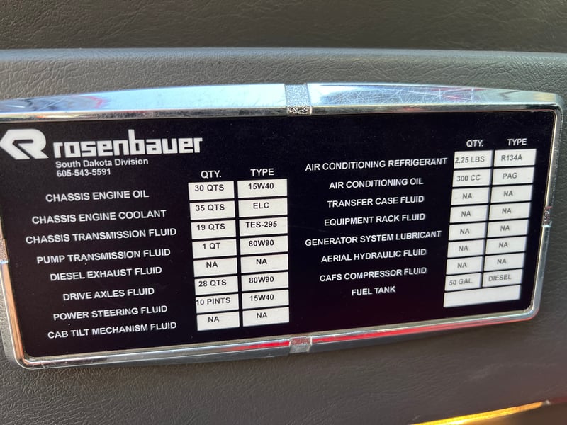 2012 Rosenbauer Tanker