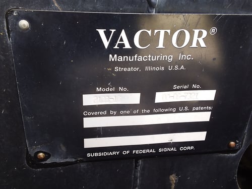 2000 Vactor 2103