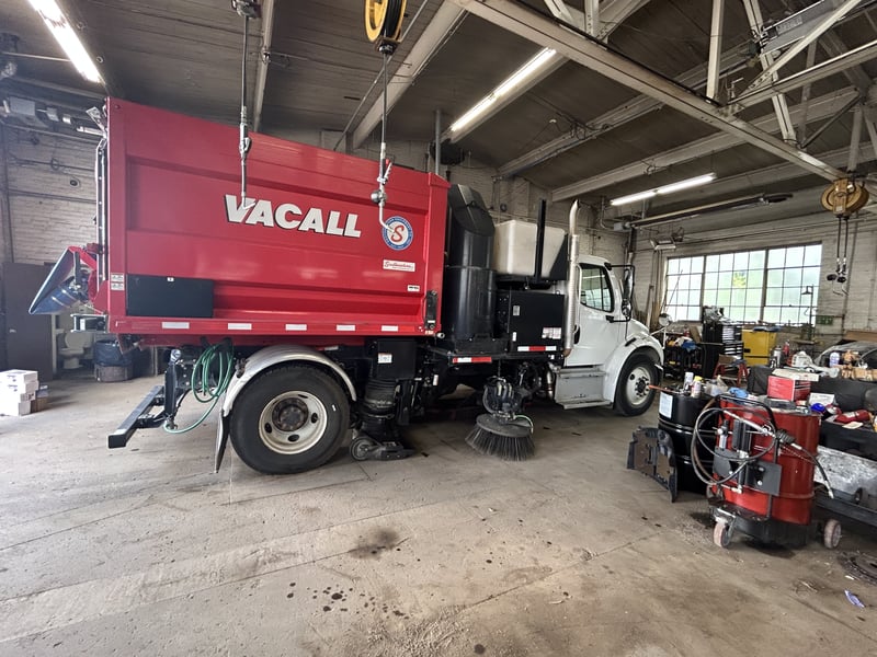 2016 Vacall 10 Yard Sweeper Featured Image