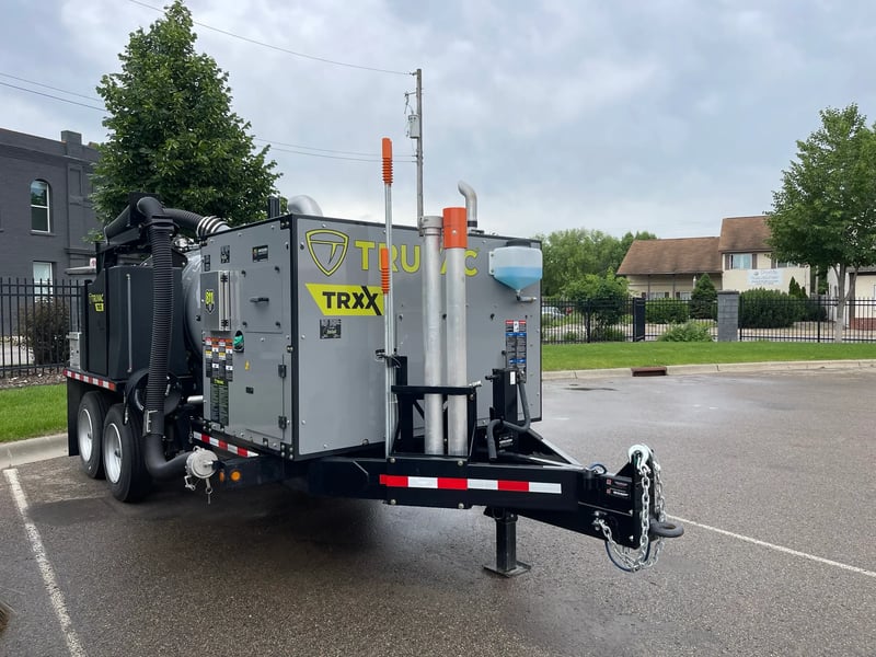 New Stock 2023 TRUVAC TRXX Hydro excavation Trailer For Sale MN,IA,WI,NE,OH,MI,ND,SD,IL,MO,KS
