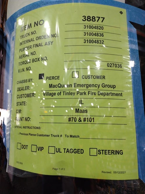 Tinley Park FD
