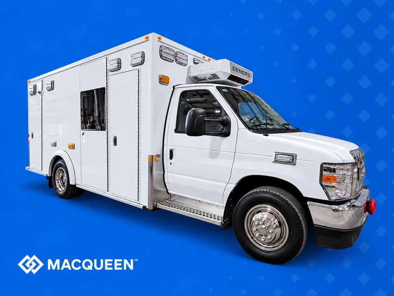 MacQueen Blue EMS Ambulance Showcase