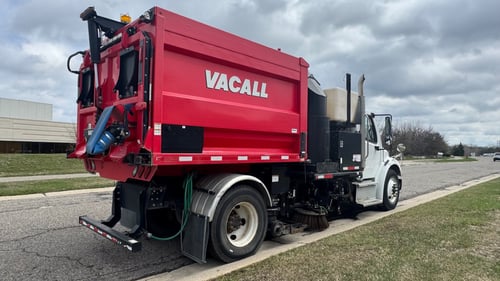 2016 Vacall 10 Yard Sweeper