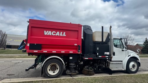 2016 Vacall 10 Yard Sweeper