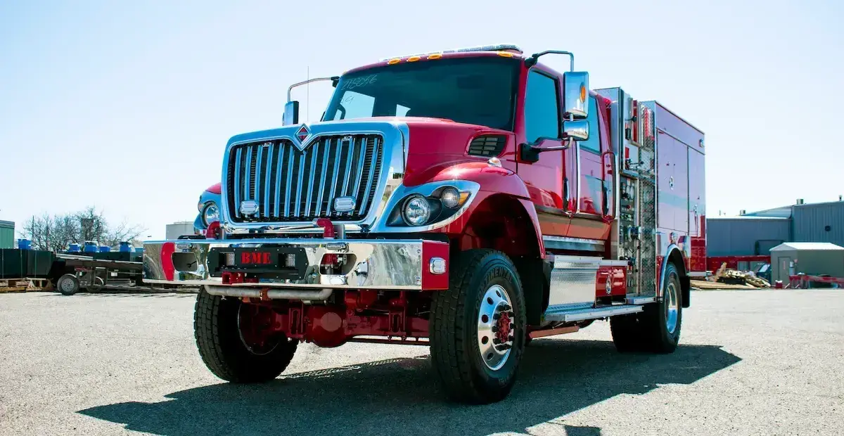 BME Type 3 wildland fire engine designed for rapid initial attack, off-road firefighting, and reliable wildfire response in challenging terrain.