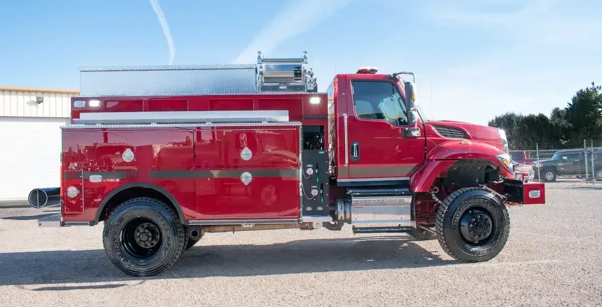 BME Tactical Tender built for wildland firefighting, water supply, and off-road emergency response in rugged terrain and remote environments.