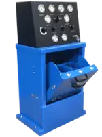 Arctic Compressor fill station with auto cascade panel