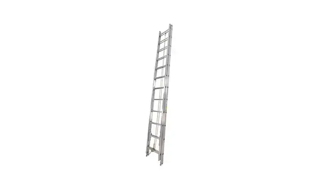 Configurable Extension ladders from Duo safety for firefighter and rescue applications.