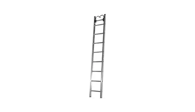 Duo Safety 500 series tubular roof ladders in aluminum or fiberglass