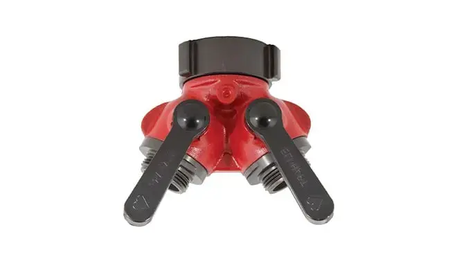 Red Wyes connector from Elkhart Brass