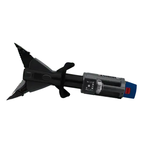 HURST SC 358 Tactical E3F rescue tool combining cutting and spreading capabilities for tactical response and forced entry.