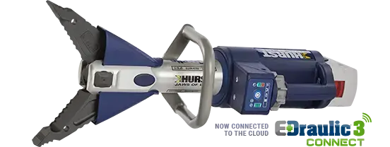 HURST SC 258 E3 combi tool combining cutting and spreading functions for versatile rescue applications.