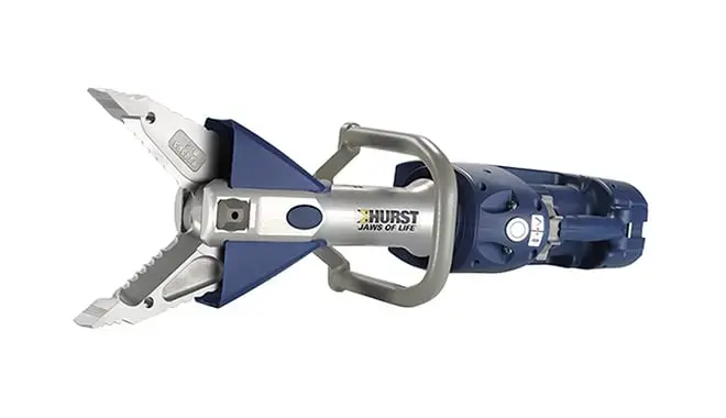 HURST SC 258E2 combi tool engineered for compact rescue operations and efficient patient access.