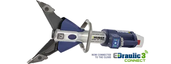 HURST SC 758 combi tool delivering powerful cutting and spreading performance in a single rescue device.