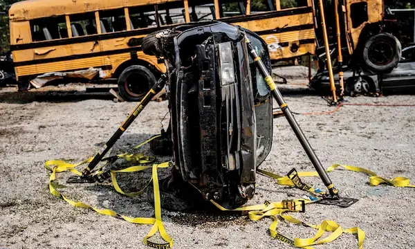Paratech Vehicle Stabilization Kit providing secure cribbing and stabilization solutions for safe vehicle extrication and rescue.