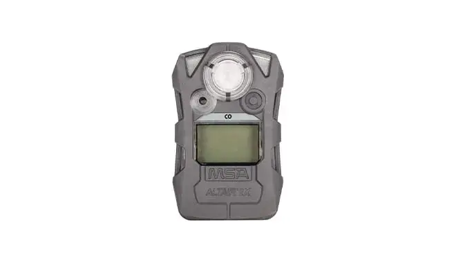 MSA ALTAIR 2X carbon monoxide gas detector delivering reliable single-gas monitoring for industrial and emergency response personnel.