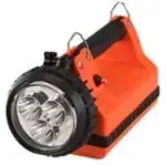Streamlight E-Spot Firebox rechargeable scene light delivering long-range illumination for firefighting, rescue, and emergency response operations.