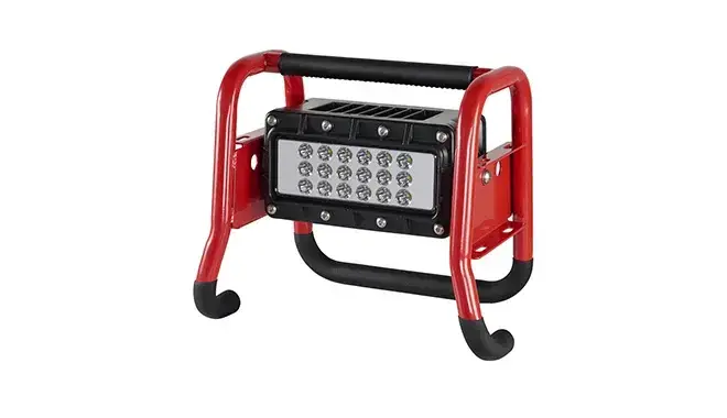 Streamlight Portable Scene Light II delivering cordless area lighting for emergency scenes, disaster response, and public safety operations.