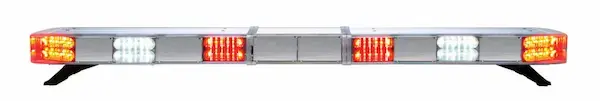 Whelen NFPA Edge Freedom IV lightbar providing high-visibility warning signals for fire apparatus and emergency response vehicles.