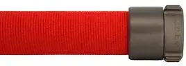 Polyurethane Double Jacked North American Fire Hose Dura Flow 800 in red for fire suppression