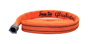 Snap-Tite Gladiator Jacketed Firefighting Hose in Orange