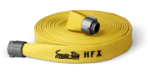 Yellow Rubber HFX Fire Hose