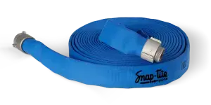 Blue Snap-tite 8D hose for firefighting applications from MacQueen